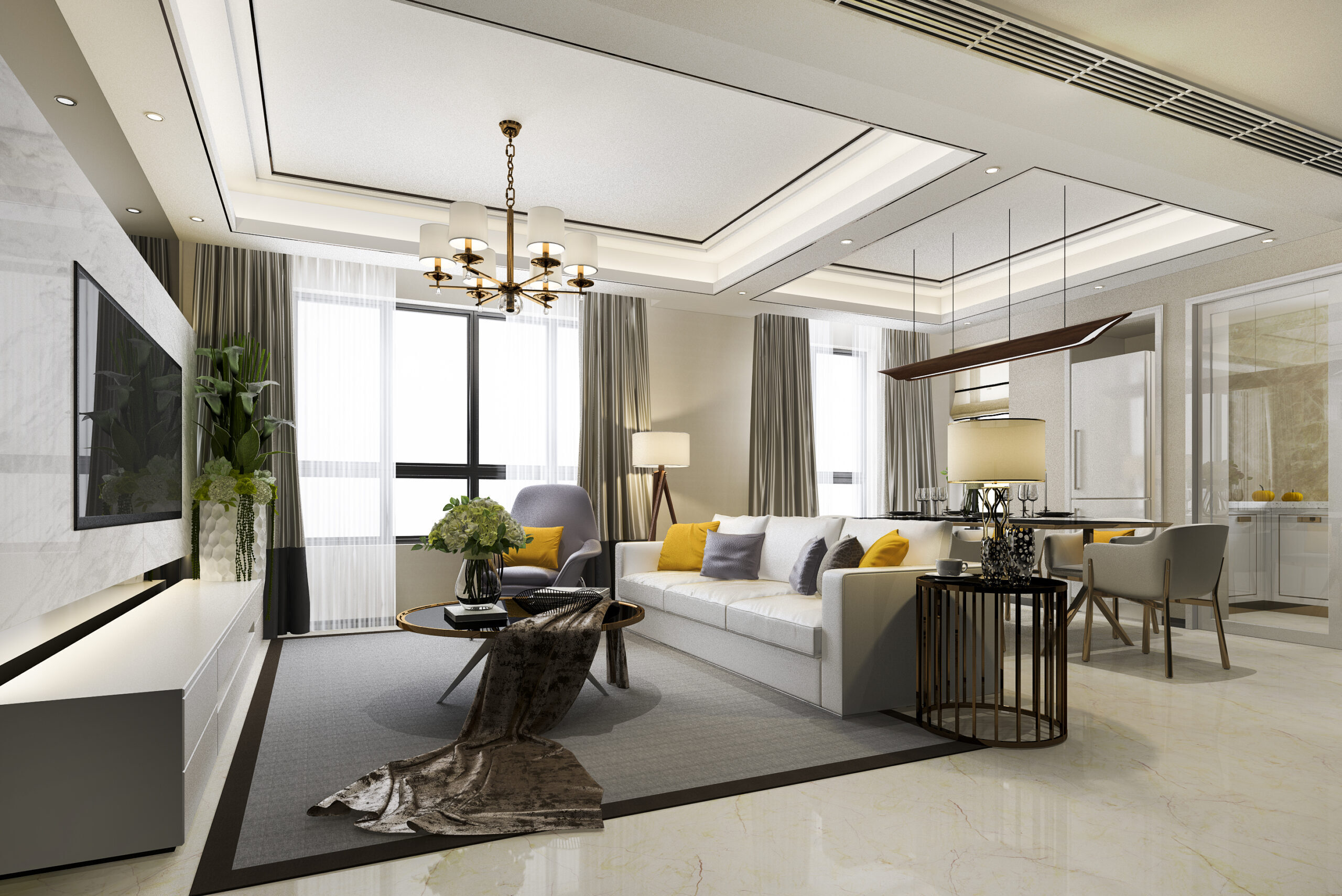 contemporary-ceiling-style