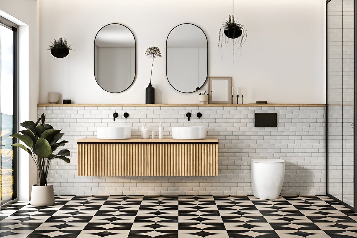 Contemporary bathroom interior design ideas for Patna apartments