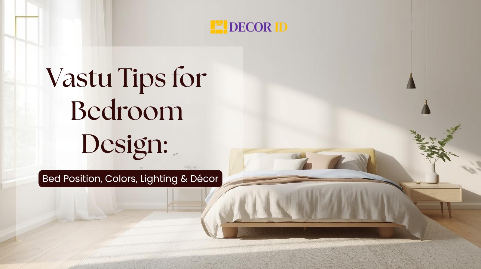Vastu Tips for Bedroom Design: Bed Position, Colors, Lighting & Décor