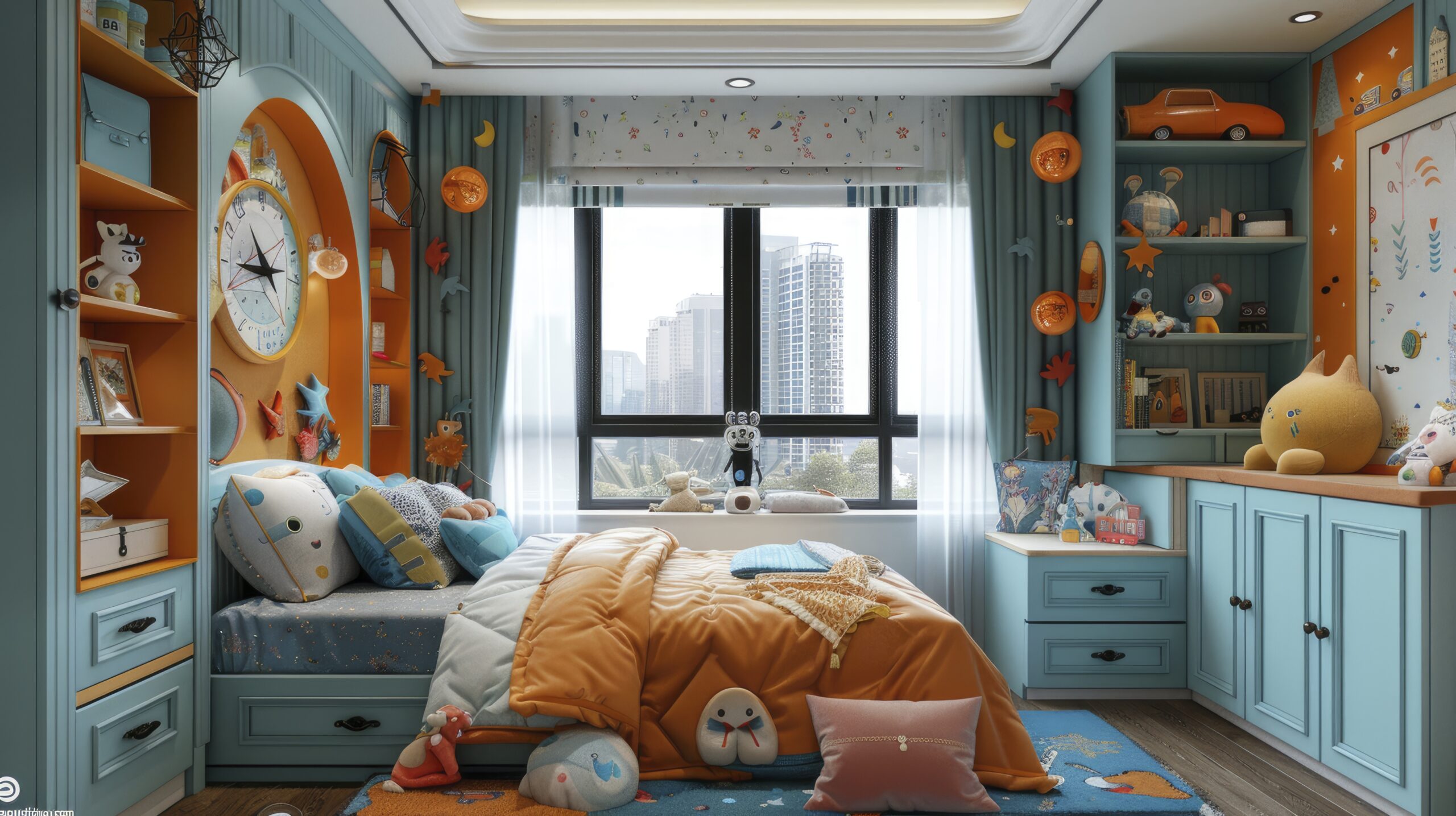 Creative Wall & Storage Solutions Kids Room