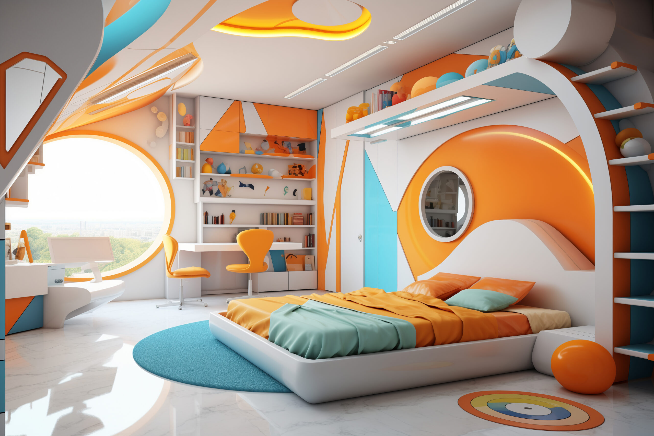 Multi-Functional Furniture Kids Room