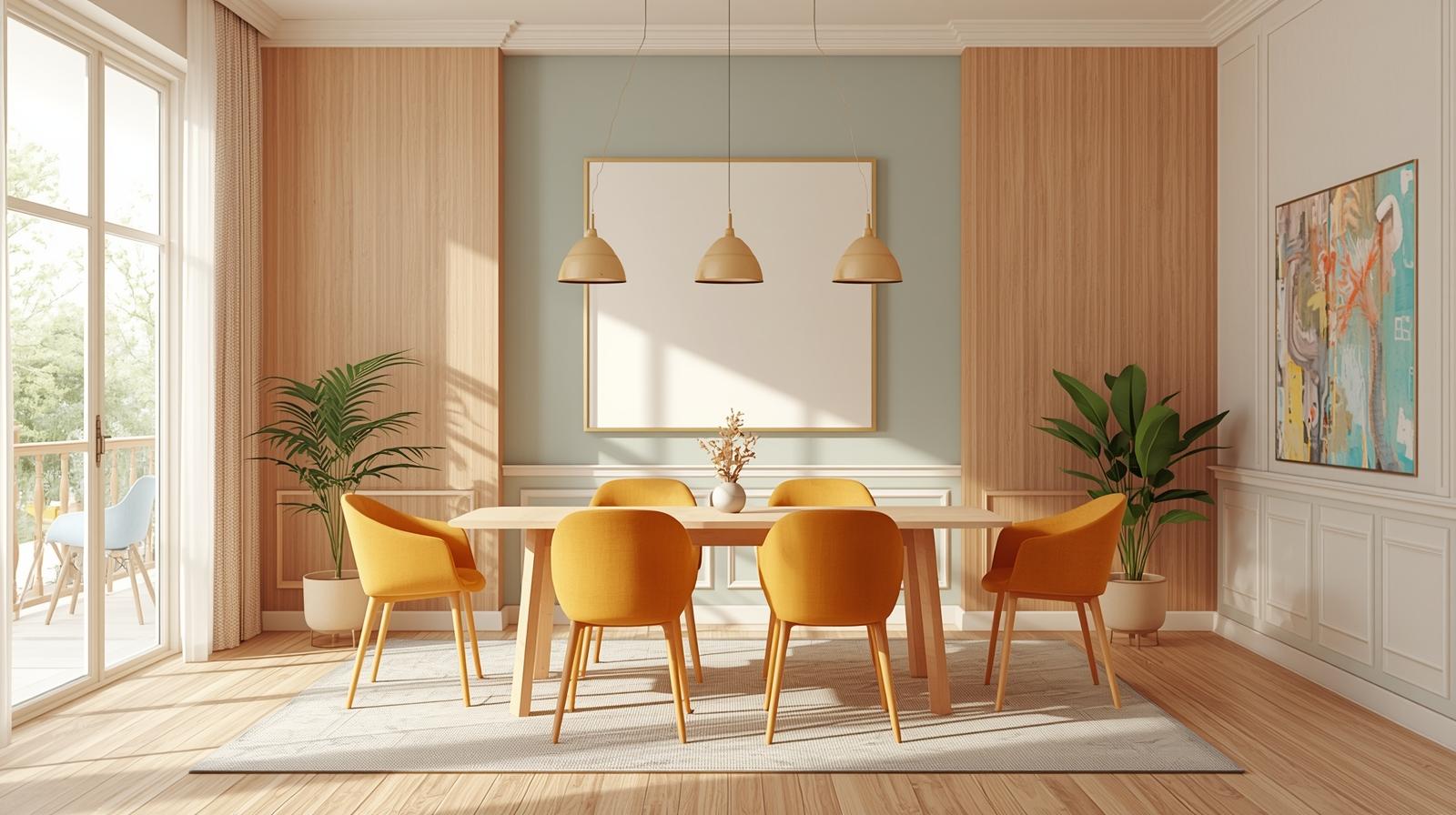 Right-sized dining furniture designed for comfortable Indian dining rooms