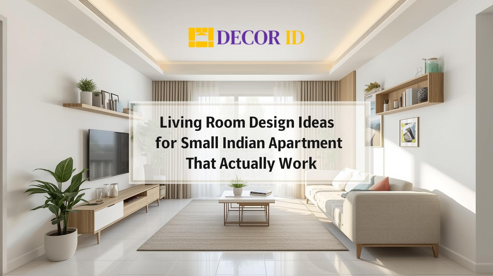 Living Room Design Ideas for Small Indian Apartments That Actually Work