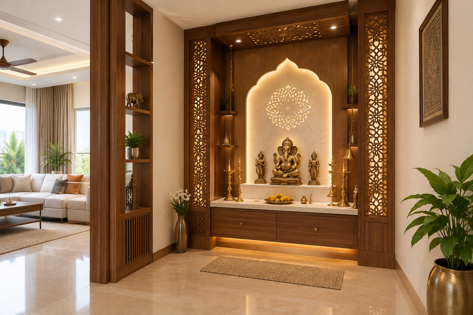 Puja Room Interior Design