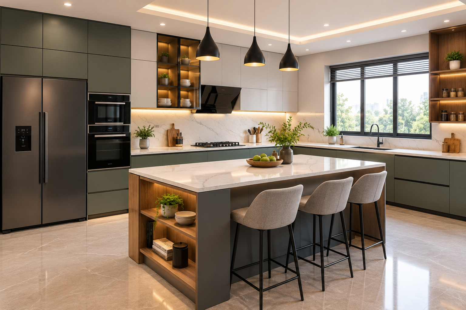 Modular Kitchen Design in Patna