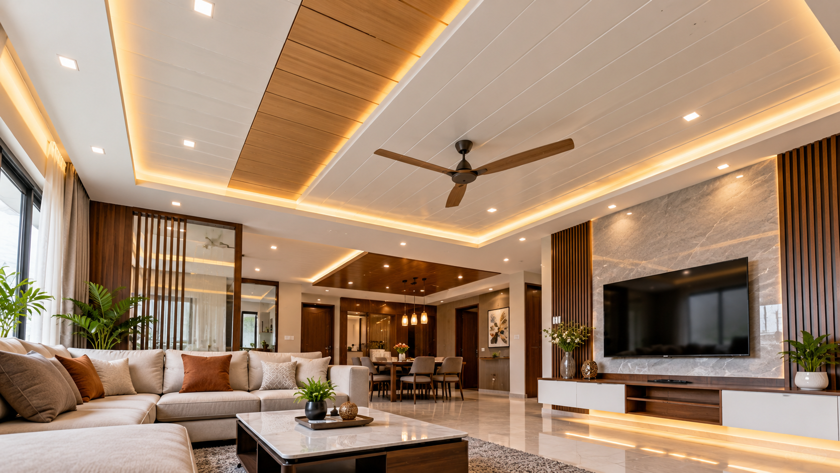 PVC Ceiling Tiles